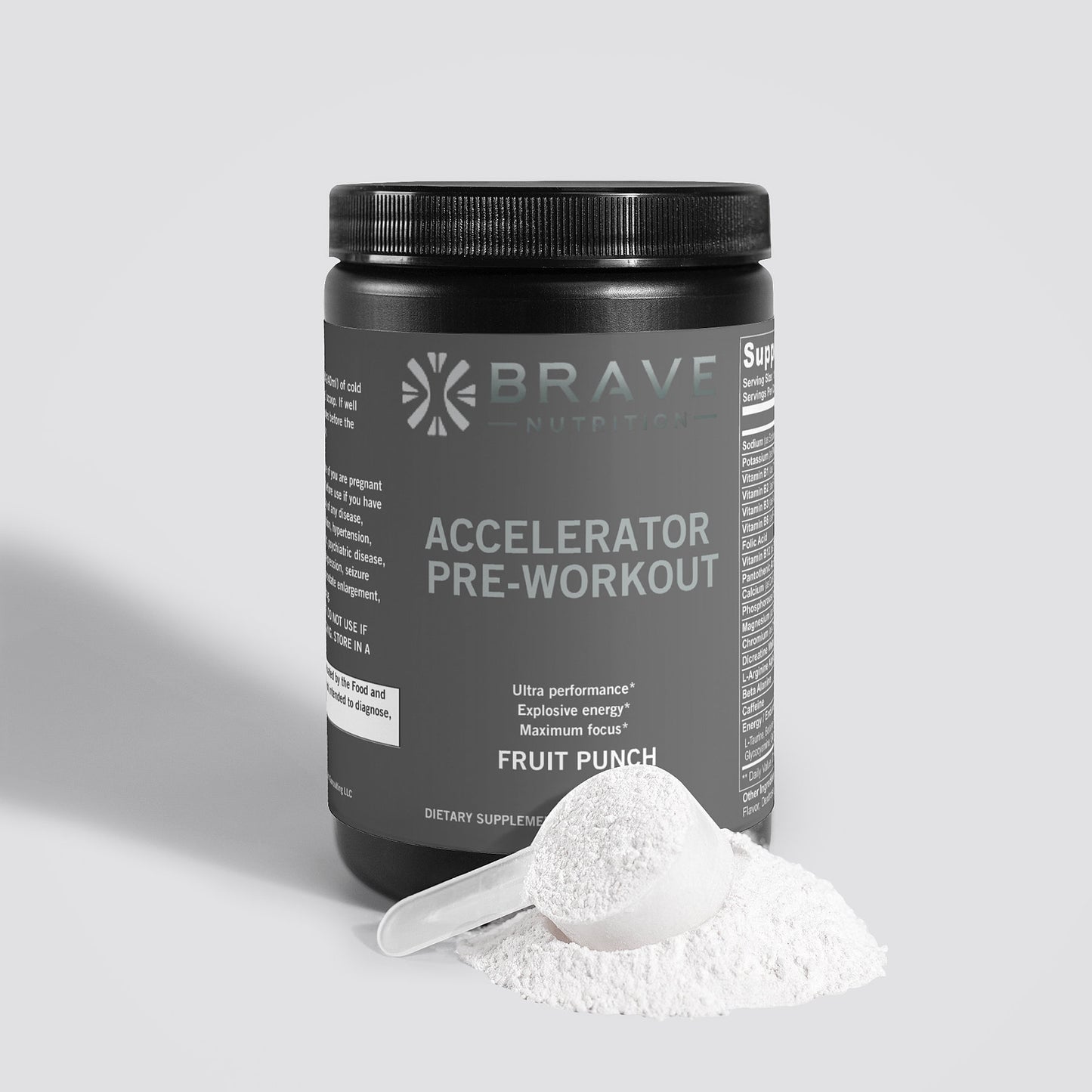 Brave Accelerator Pre-Workout (Fruit Punch)