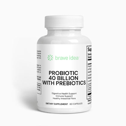 Brave Probiotic 40 Billion with Prebiotics