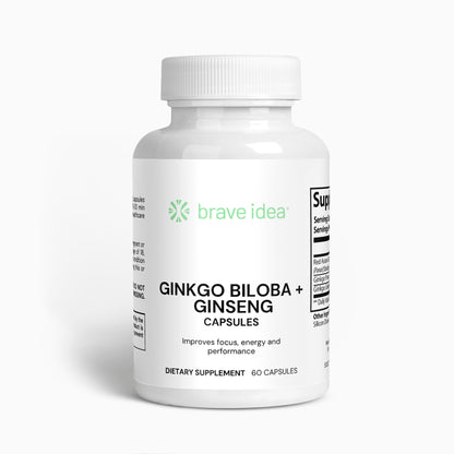 Brave Ginkgo Biloba + Ginseng