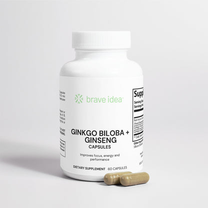 Brave Ginkgo Biloba + Ginseng