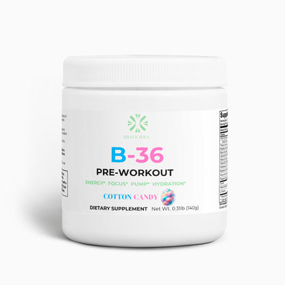 Brave B-36 Pre-Workout (Cotton Candy)