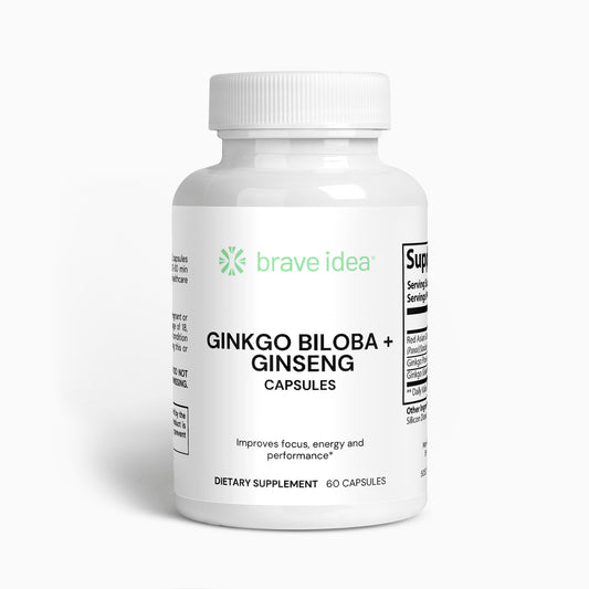 Brave Ginkgo Biloba + Ginseng