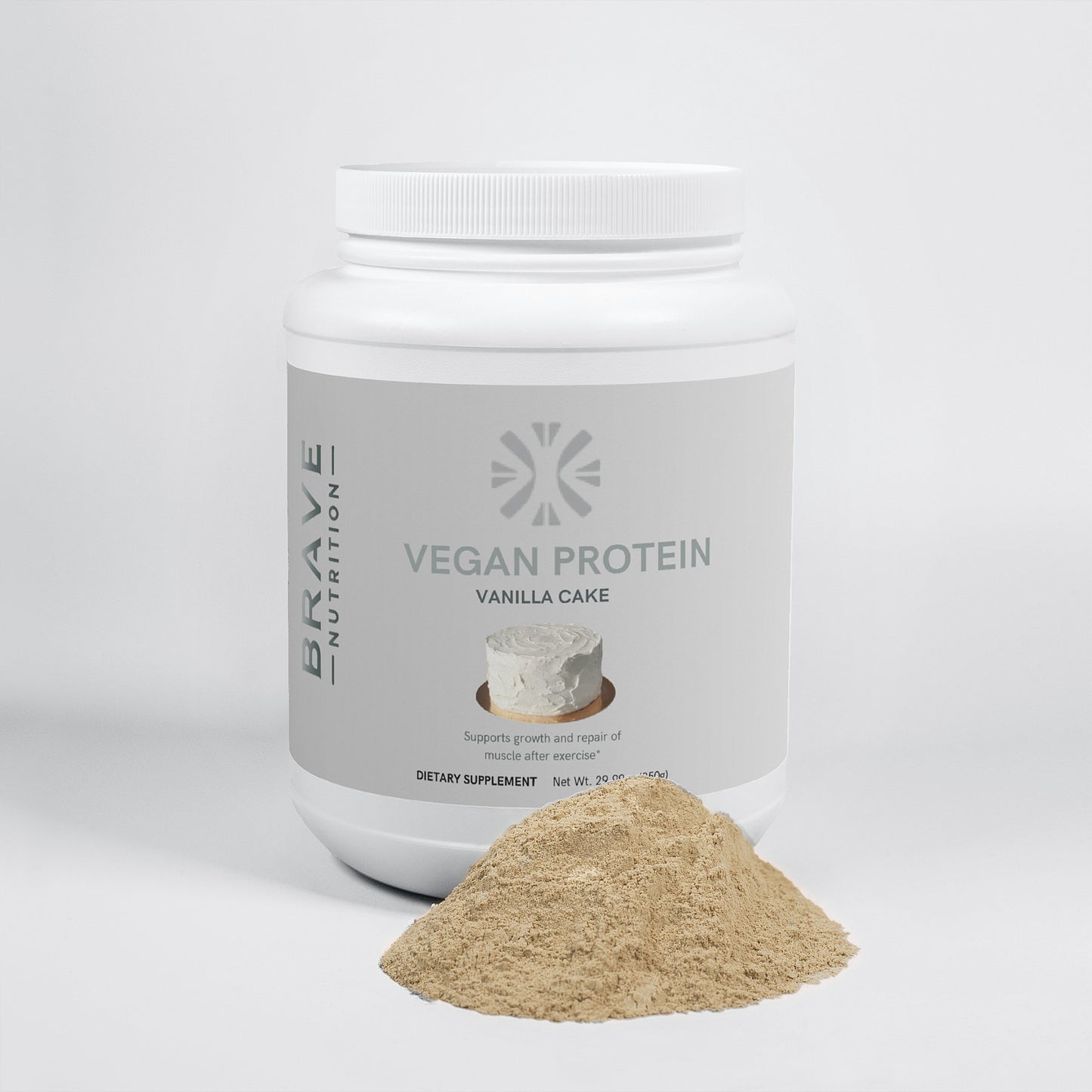 Brave Vegan Protein (Vanilla Cake)