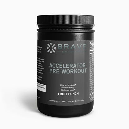 Brave Accelerator Pre-Workout (Fruit Punch)