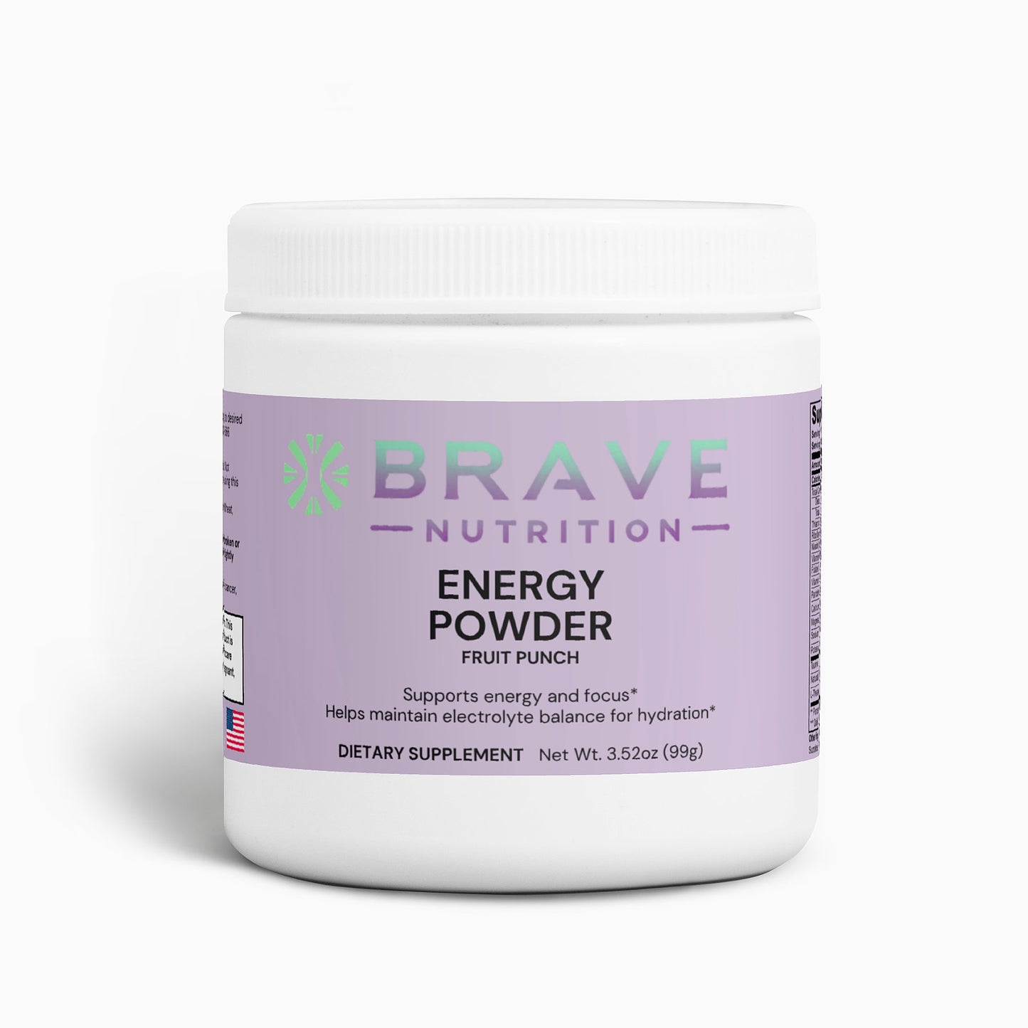 Brave Energy Powder (Fruit Punch)