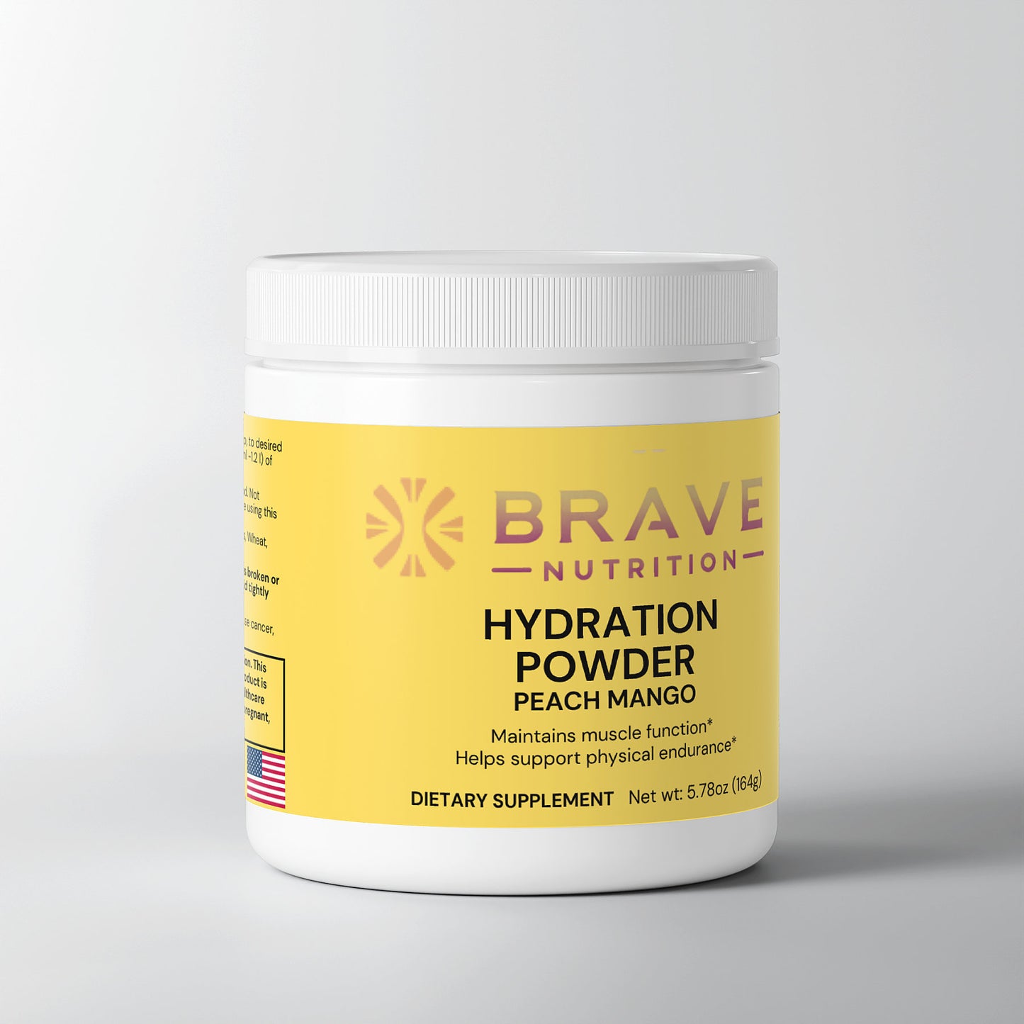 Brave Hydration Powder (Peach Mango)