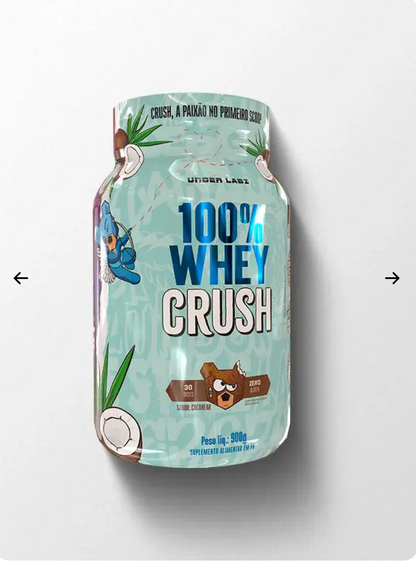 100% Whey Crush - High biological value whey protein with gourmet flavor