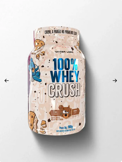 100% Whey Crush - High biological value whey protein with gourmet flavor