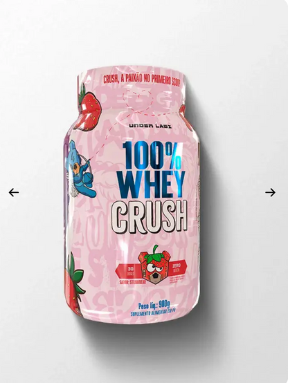 100% Whey Crush - High biological value whey protein with gourmet flavor