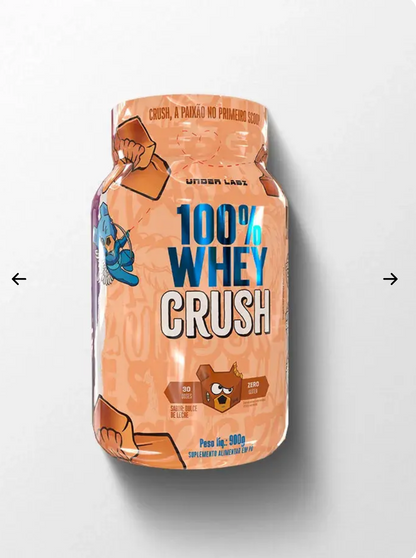 100% Whey Crush - High biological value whey protein with gourmet flavor