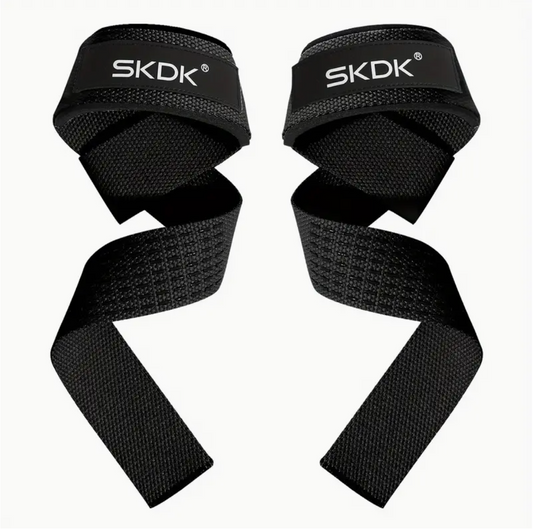 SKDK Cotton Hard Pull Wrist Lifting Straps Grips