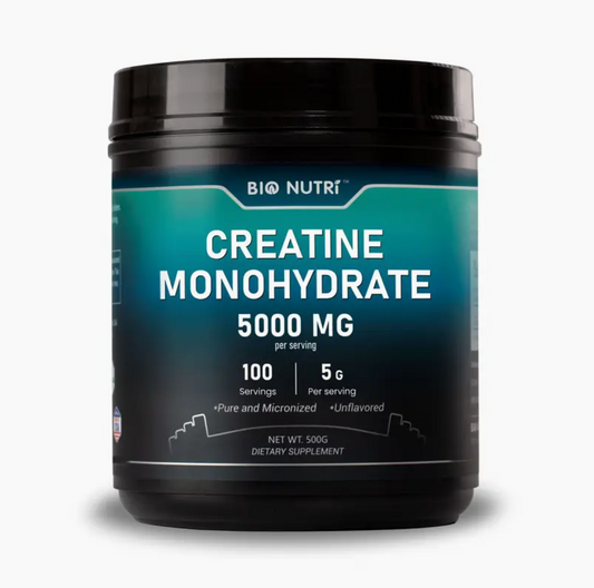 Creatine Monohydrate - 5000 mg Pure Micronized Creatine