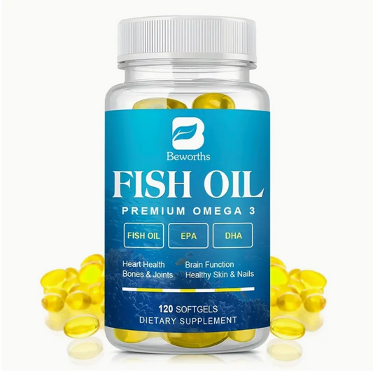 BEWORTHS Omega-3 Fish Oil Supplement High in EPA + DHA