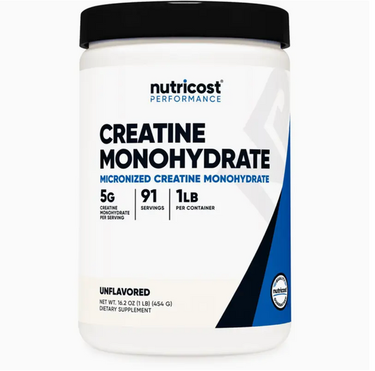 Nutricost Creatine Monohydrate Micronized Powder 1 LB