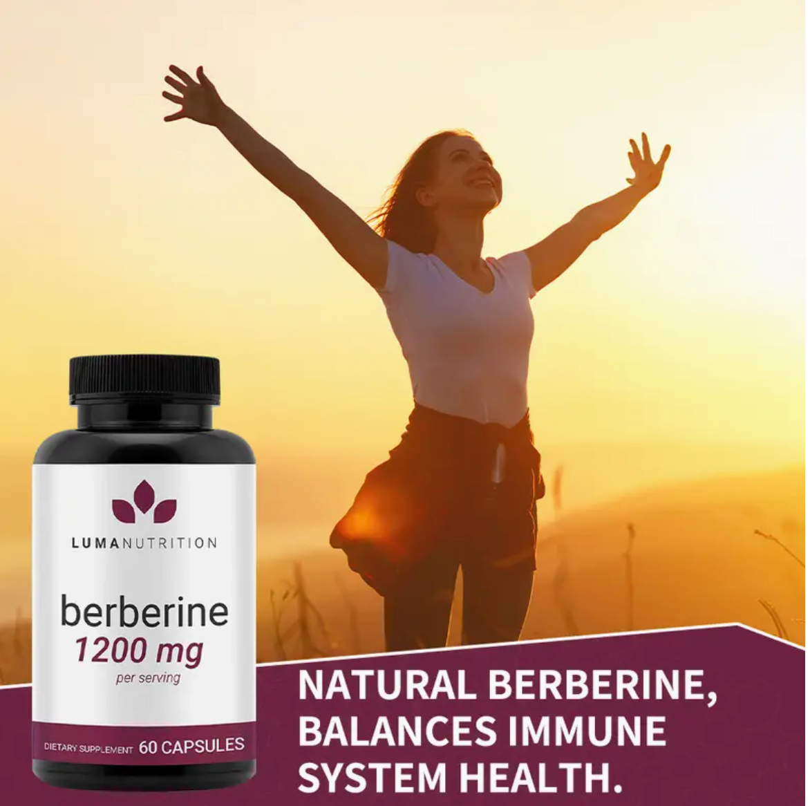 Berberine Supplement - Berberine 1200mg Per Serving