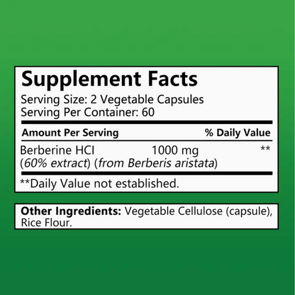 Berberina HCl 1000mg